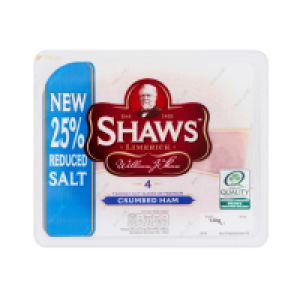 SuperValu  SHAWS CRUMBED HAM