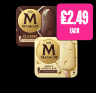 Magnum Classic, White Chocolate