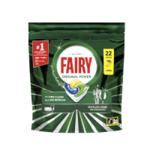 SuperValu  FAIRY ORIGINAL DISHWASHER TABLETS LEMON