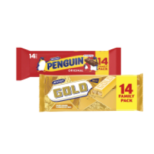 SuperValu  MCVITIE&rsquo;S PENGUIN / GOLD BARS