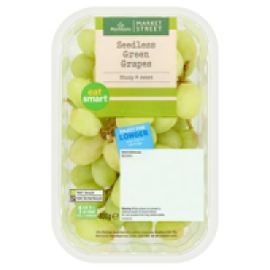Morrisons Seedless Green Grapes Punnet 400g