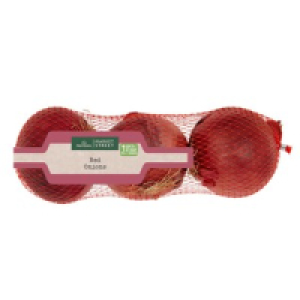 Morrisons Red Onions 3 Pack