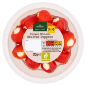 Morrisons Deli Cream Cheese Stuffed Peppers 120g