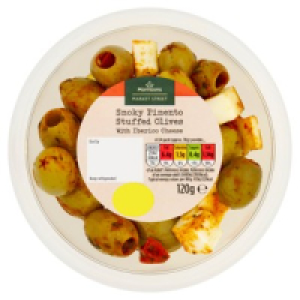 Morrisons Smoky Olives With Iberico Cheese