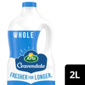 Morrisons  Cravendale Filtered Fresh Whole Milk Fresher for Longer 2L