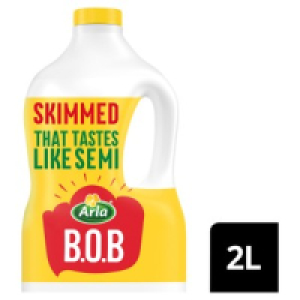 Morrisons  Arla BOB Skimmed Milk Tastes like Semi Skimmed 2L