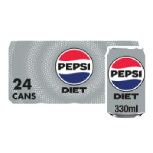 Morrisons  Diet Pepsi Cola Cans 24 x 330ml