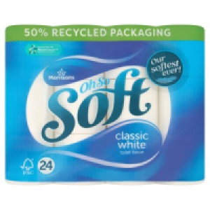 Morrisons  Morrisons Classic White Toilet Tissue