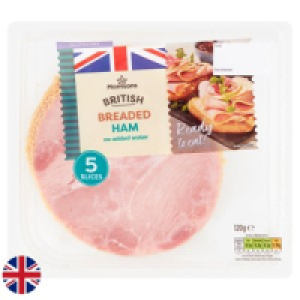 Morrisons British Breaded Ham
