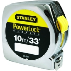 Stanley Powerlock Tape Measure 10m £16.19