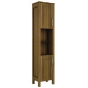 Frontera Tall Bathroom Unit Walnut 410mm £189.00