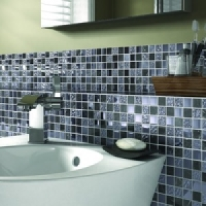 Black Gloss & Stone Mix Single Sheet