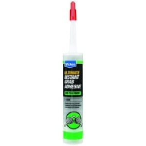 Wickes Ultimate Instant Grab Adhesive Clear 310ml