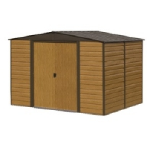 Rowlinson Metal Apex Shed W/O floor 10x12