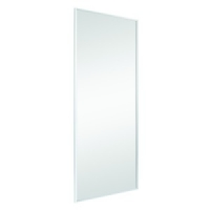 Wickes Sliding Wardrobe Door White Framed Mirror 2220x914mm