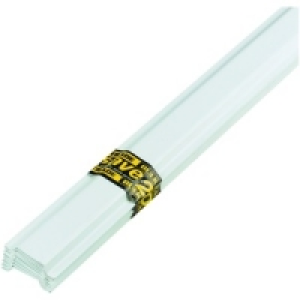 Wickes PVC Protective Channelling White 25x8mm 10 Pack