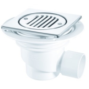 McAlpine TSG1T6SS Stainless Steel Square Shower Gully 50 x 1 £66.49
