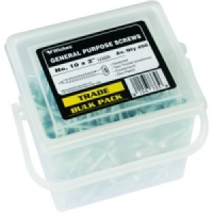 Twin Thread Screws No.10x2in PK450