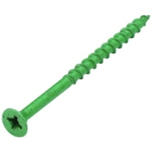 External Grade Screws Green 10x2in PK20