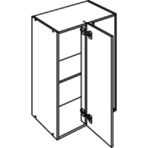 Wickes Inverness Closed Corner Wall Unit 625mm