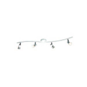 Wickes Bullet 4 Bar Spotlight White