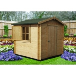 Shire Camelot Log Cabin 7x7 ft &pound;449.99