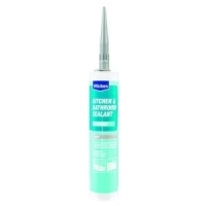 Wickes Kitchen & Bathroom Sealant Grey 310ml
