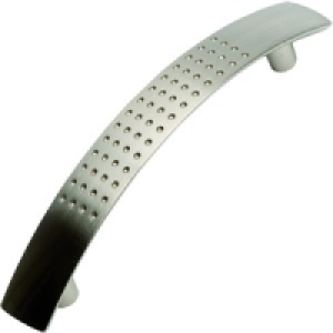 Wickes Budapest Pull Handle Satin Nickel 96mm 10 Pack £5.00