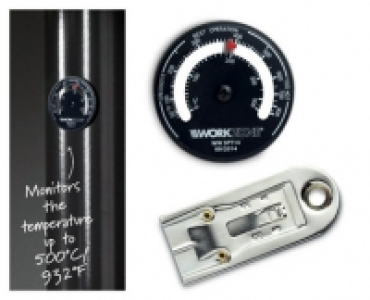 Stove Pipe Thermometer/Glass Scraper