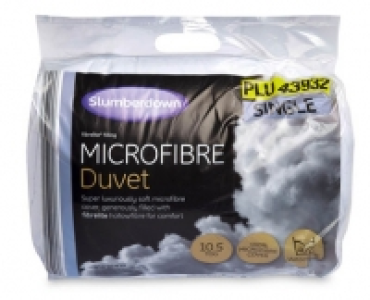 Single Microfibre Duvet