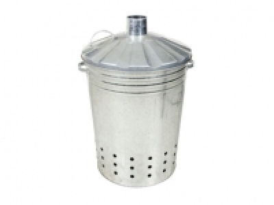 HERITAGE GARDENING Galvanised Steel Incinerator