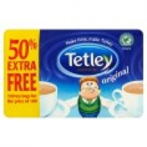 Tetley Original 240 Tea Bags 750g &pound;3.50