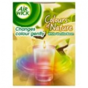 Airwick Colour Changing Candle White Vanilla £4.00