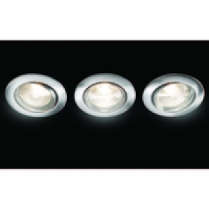 Halogen Tilt Downlight Brushed Chrome