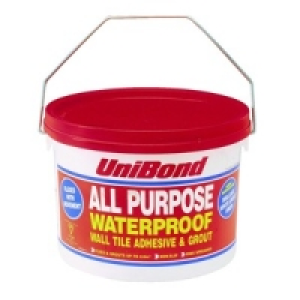 UniBond All Purpose Wall Tile Adhesive & Grout White 5L £19.99