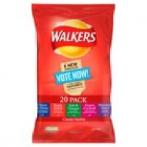 Walkers Classic Variety Flavour Crisps Mu £3.00