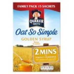 Quaker Oat So Simple Golden Syrup Family