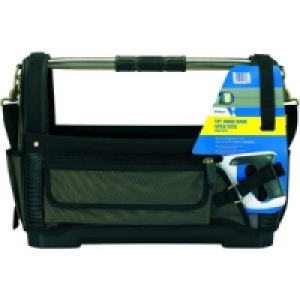 Heavy Duty Hard Base Open Tote 18in