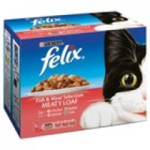 Felix Meaty Loaf Fish & Meat Selection P