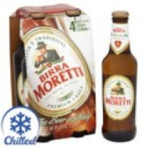 Birra Moretti Bottles Delivered Chilled