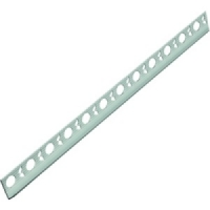 Tile Trim Brushed Silver Effect 12.5mmx1.83m