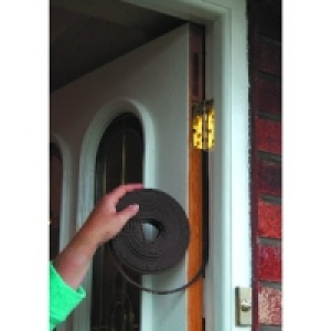 Stormguard P Profile Rubber Draught Seal Brown 10m £3.99