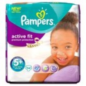 Pampers Active Fit Size 5+ Junior+ 13- £8.50