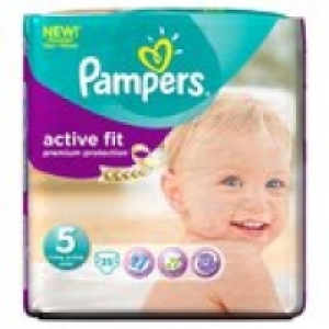 Pampers Active Fit Size 5 Junior 11-25 £8.50