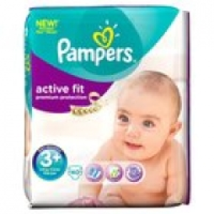 Pampers Active Fit Size 3+ Midi+ 5-10K £8.50