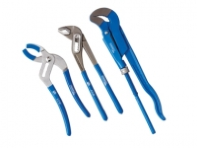 POWERFIX Pipe Wrench Set