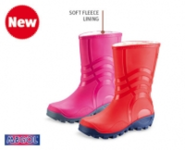 Childrens Warm Lined Rain Boots