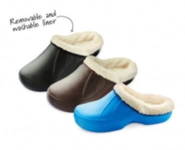 Warm Lined Clogs