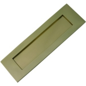 Letter Plate Brass 100x300mm