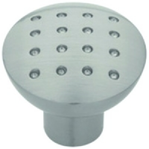 Budapest Knob Satin Nickel 28mm PK2
